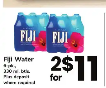 ACME Fiji water offer