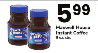 ACME Maxwell house instant coffee offer