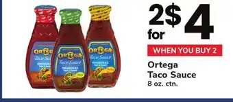 ACME Ortega taco sauce offer