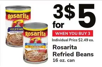 ACME Rosarita refried beans offer