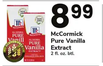 ACME Mccormick pure vanilla extract offer