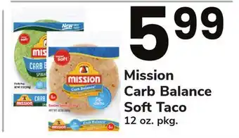 ACME Mission carb balance soft taco offer