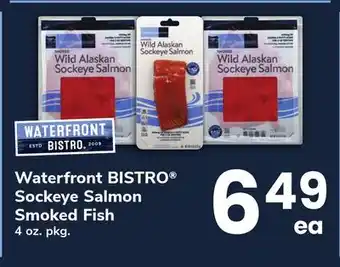 ACME Waterfront bistro sockeye salmon smoked fish offer