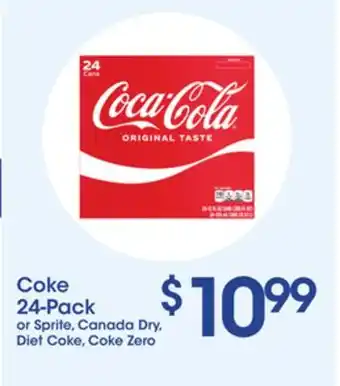 Price Rite Coke 24 - pack offer