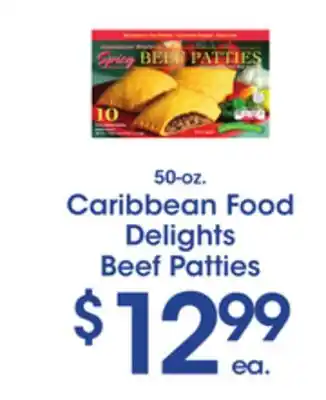 Price Rite Caribbean food delights beef patties offer