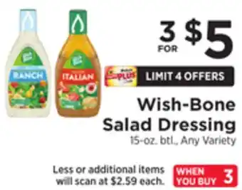 ShopRite Salad dressing offer