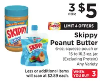ShopRite Peanut butter offer