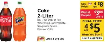 ShopRite 2-liter offer
