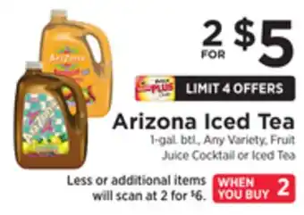ShopRite Iced tea offer