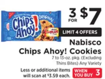 ShopRite Chips ahoy! cookies offer