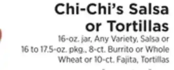 ShopRite Salsa or tortillas offer