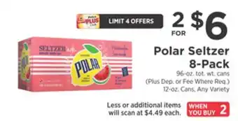 ShopRite Seltzer 8-pack offer
