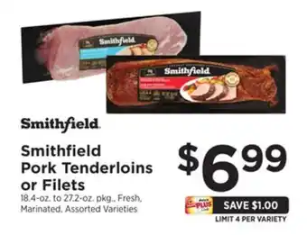 ShopRite Pork tenderloins or filets offer