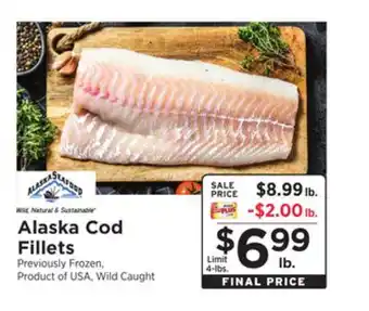 ShopRite Alaska cod fillets offer