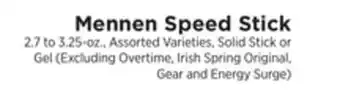ShopRite Speed stick offer