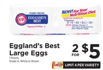 ShopRite Best large eggs offer