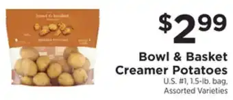 ShopRite Creamer potatoes offer