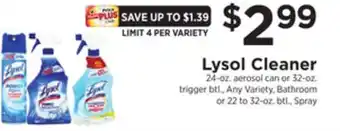 ShopRite Cleaner offer