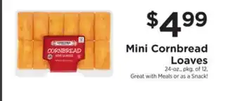 ShopRite Mini cornbread loaves offer