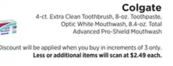 ShopRite Colgate offer