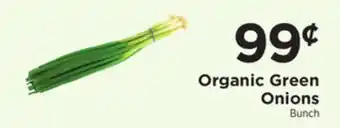 ShopRite Organic green onions offer