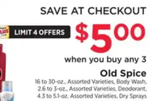 ShopRite Old spice offer
