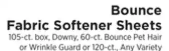 ShopRite Fabric softener sheets offer