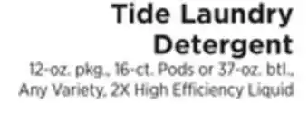 ShopRite Laundry detergent offer
