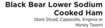 ShopRite Lower sodium cooked ham offer