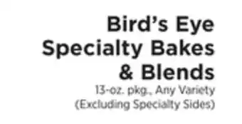 ShopRite Specialty bakes & blends offer