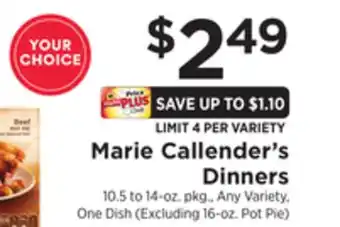 ShopRite Dinners offer