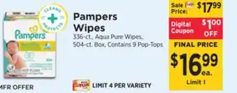 ShopRite Wipes offer