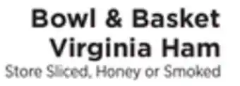 ShopRite Virginia ham offer