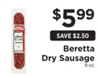 ShopRite Dry sausage offer