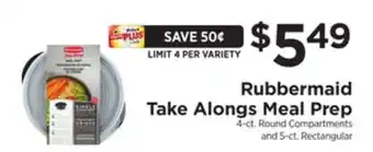 ShopRite Take alongs meal prep offer