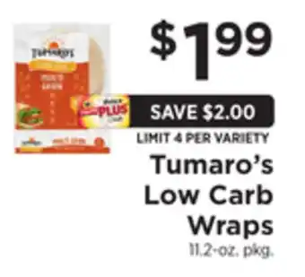 ShopRite Low carb wraps offer