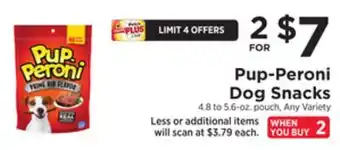 ShopRite Pup-peroni dog snacks offer