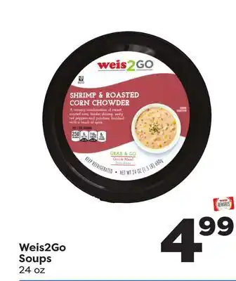 Weis Markets Weis2go soups offer