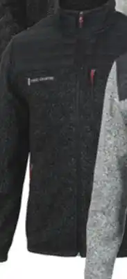 Big 5 Free country men's textured sweater fleece jacket offer