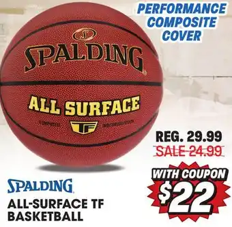 Big 5 Spalding all-surface tf basketball offer