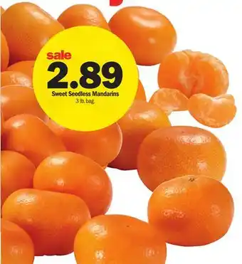 Meijer Sweet seedless mandarins offer