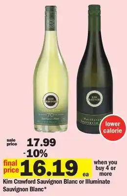 Meijer Kim crawford sauvignon blanc or illuminate sauvignon blanc offer