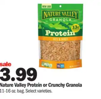 Meijer Nature valley protein or crunchy granola offer