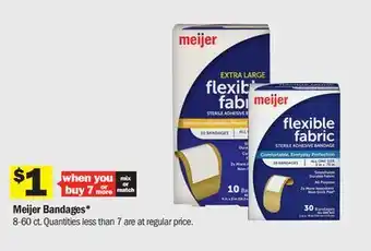 Meijer Meijer bandages offer