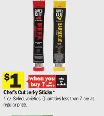 Meijer Chef's cut jerky sticks offer