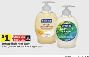 Meijer Softsoap liquid hand soap offer