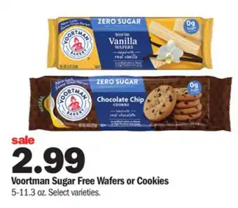 Meijer Voortman sugar free wafers or cookies offer