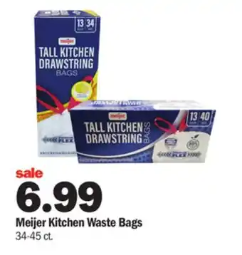 Meijer Meijer kitchen waste bags offer