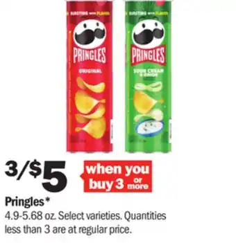 Meijer Pringles offer