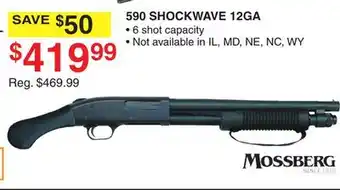 Dunham's Sports Mossberg 590 shockwave 12ga offer